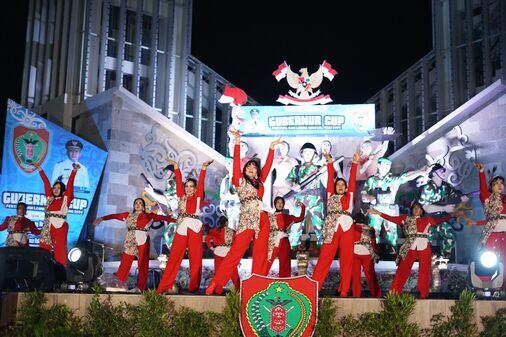 Lomba Line Dance Gubernur Cup 2024 Semarakkan Bundaran Besar Palangka Raya