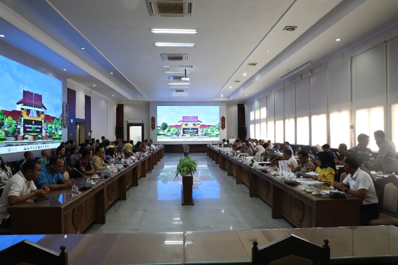 Rapat RKA TA 2025, Dinas TPHP Kalteng Komitmen Wujudkan Ketahanan Pangan Kalteng