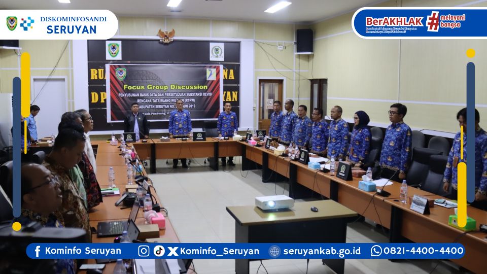 Seruyan Mantapkan Arah Pembangunan, Pj Sekda Buka FGD Penyusunan Basis Data