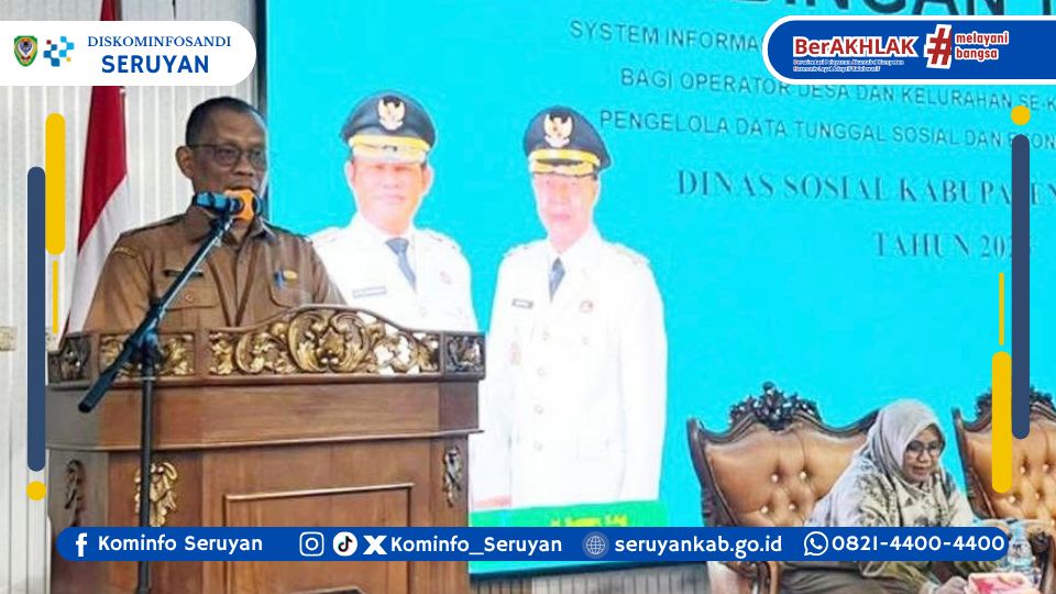 Pj Sekda Seruyan Resmi Buka Bimbingan Teknis SIKS-NG 2025
