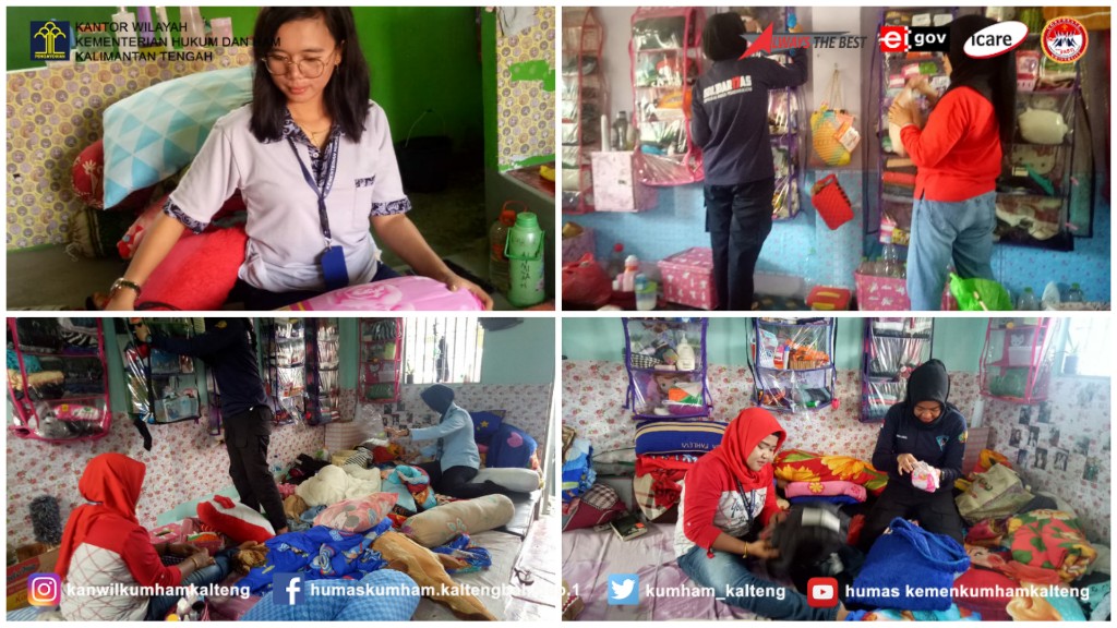 UPT Lapas dan Rutan Se-Kalteng Gelar Razia Serentak