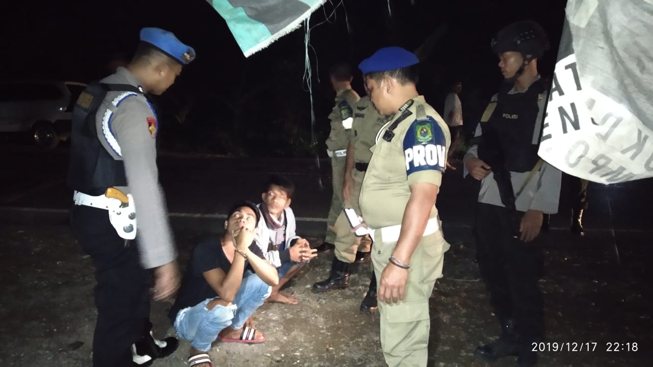 Satpol PP dan Pemadam Kebakaran Rajia Menjelang Natal dan Tahun Baru