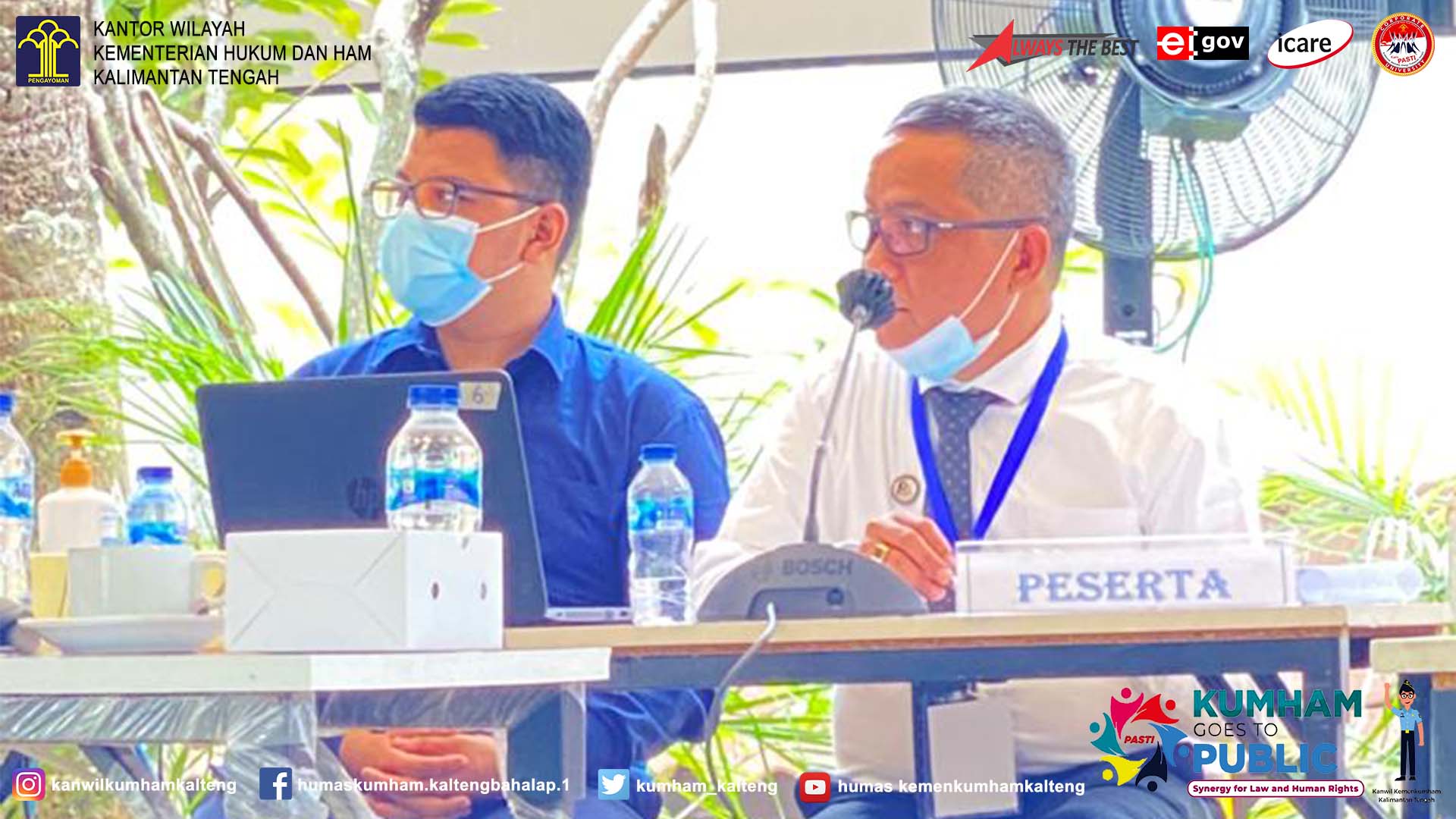 Seminar Proyek Perubahan Kadiv Administrasi Angkat Topik Kedisiplinan Pegawai Melalui Aplikasi SI PIAWAI
