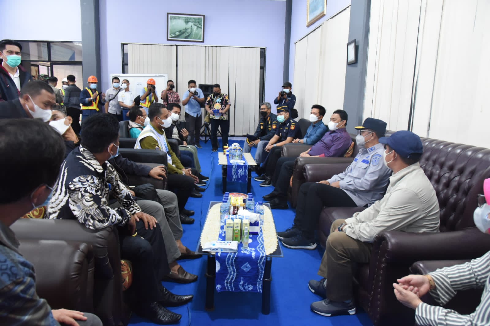 Wagub Kalteng Tinjau Tata Kelola Pengoperasian Pelabuhan di Banjarmasin