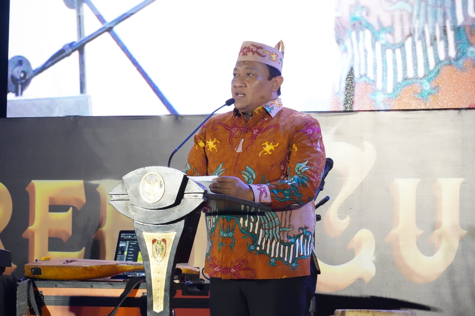 Wakil Gubernur Kalteng H. Edy Pratowo Buka Secara Resmi Central Borneo Festival Provinsi Kalimantan Tengah Tahun 2023