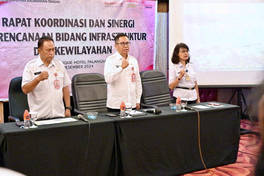 Bappedalitbang Gelar Rapat Koordinasi dan Sinergi Perencanaan Bidang Infastruktur dan Kewilayahan