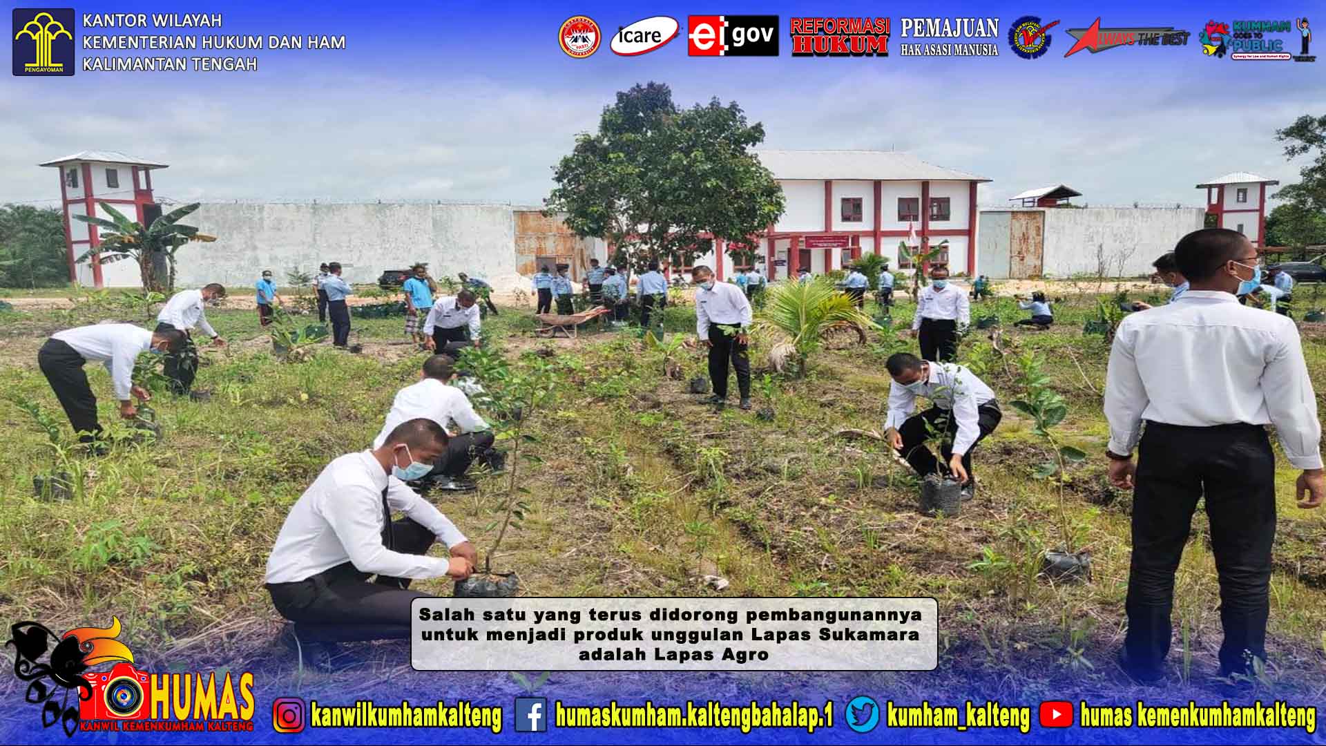 Siap Dengan Ciri Khas Baru, Lapas Sukamara Akan Kembangkan Agrowisata