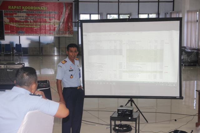 Kakanwil Kemenkumham Kalteng Pimpin Langsung Rapat Revisi Anggaran
