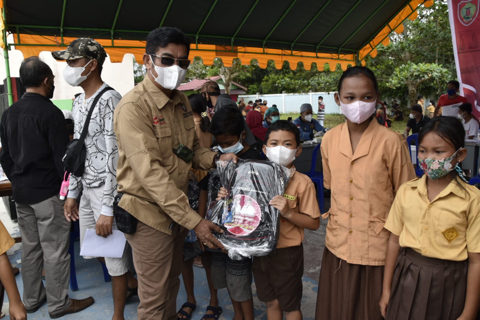 Tekan Laju Penularan Covid-19, Pemprov Kalteng Gelar Vaksinasi Massal di Timpah Kabupaten Kapuas