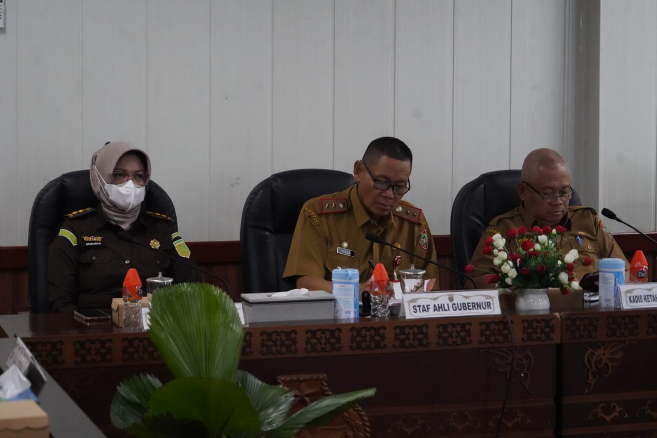Bahas Perkembangan Inflasi Minggu Ke-3 Februari 2024, Pemprov Kalteng Ikuti Rakor Inflasi Bersama Kemendagri