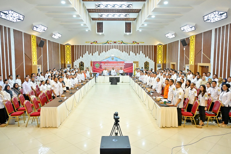 BAPPERIDA Prov. Kalteng Gelar Forum Gabungan Perangkat Daerah Prov. Kalteng 2025