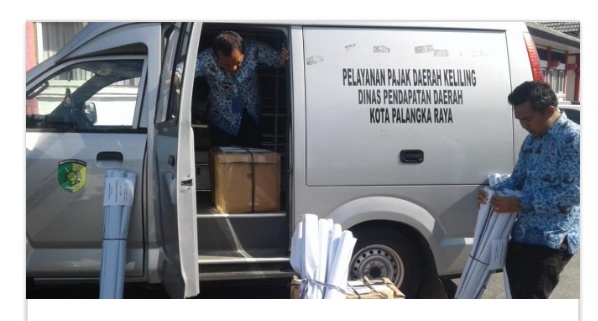 Distribusi SSPT PBB-P2 ke Setiap Kecamatan di Kota Palangka Raya