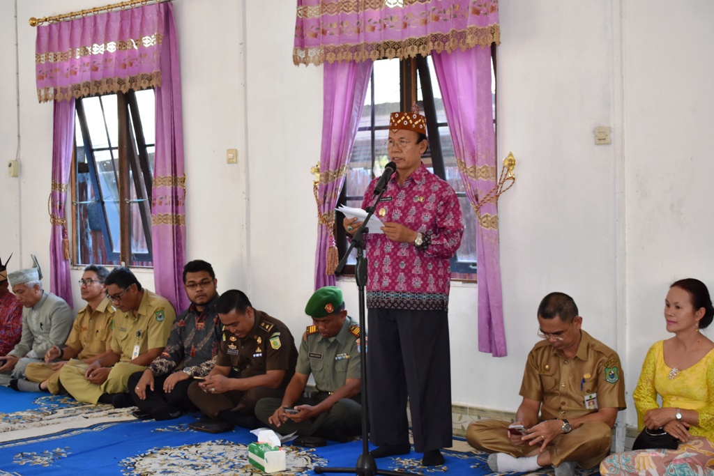 Kapuas Gelar Ritual Adat Pakanan Sahut Lewu