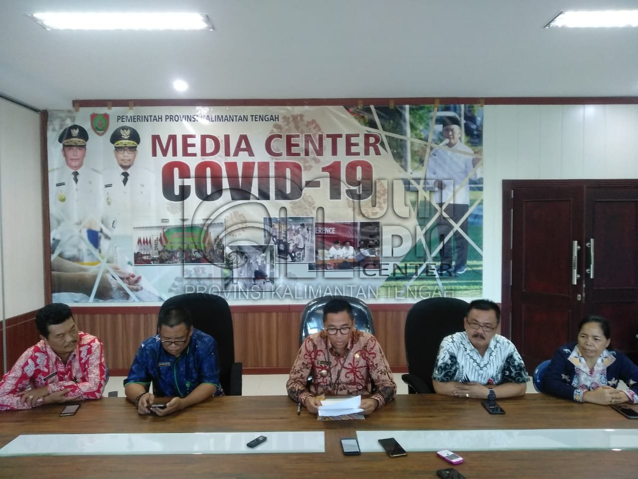 Gugus Tugas Covid-19 Sampaikan Info Terkini Penanganan di Kalteng