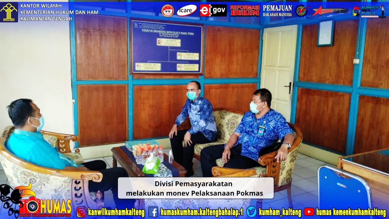 Divisipas Monev Pelaksanaan Pokmas di Bapas Muara Teweh