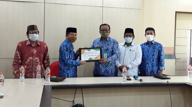 Kemenag Kalteng Bantu Baznas dan BWI 