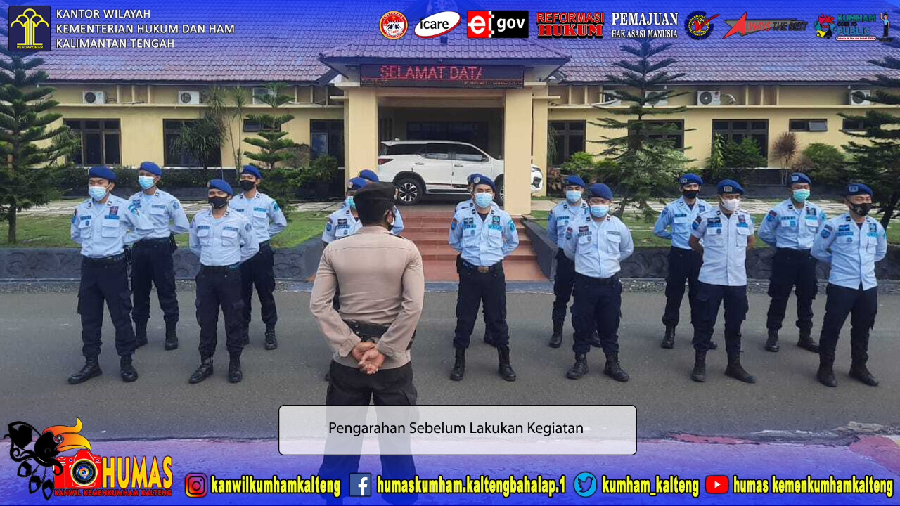 Rutan Kuala Kapuas Bersama Polres Kapuas Tingkatkan Pembinaan Pegawai Rutan Kuala Kapuas