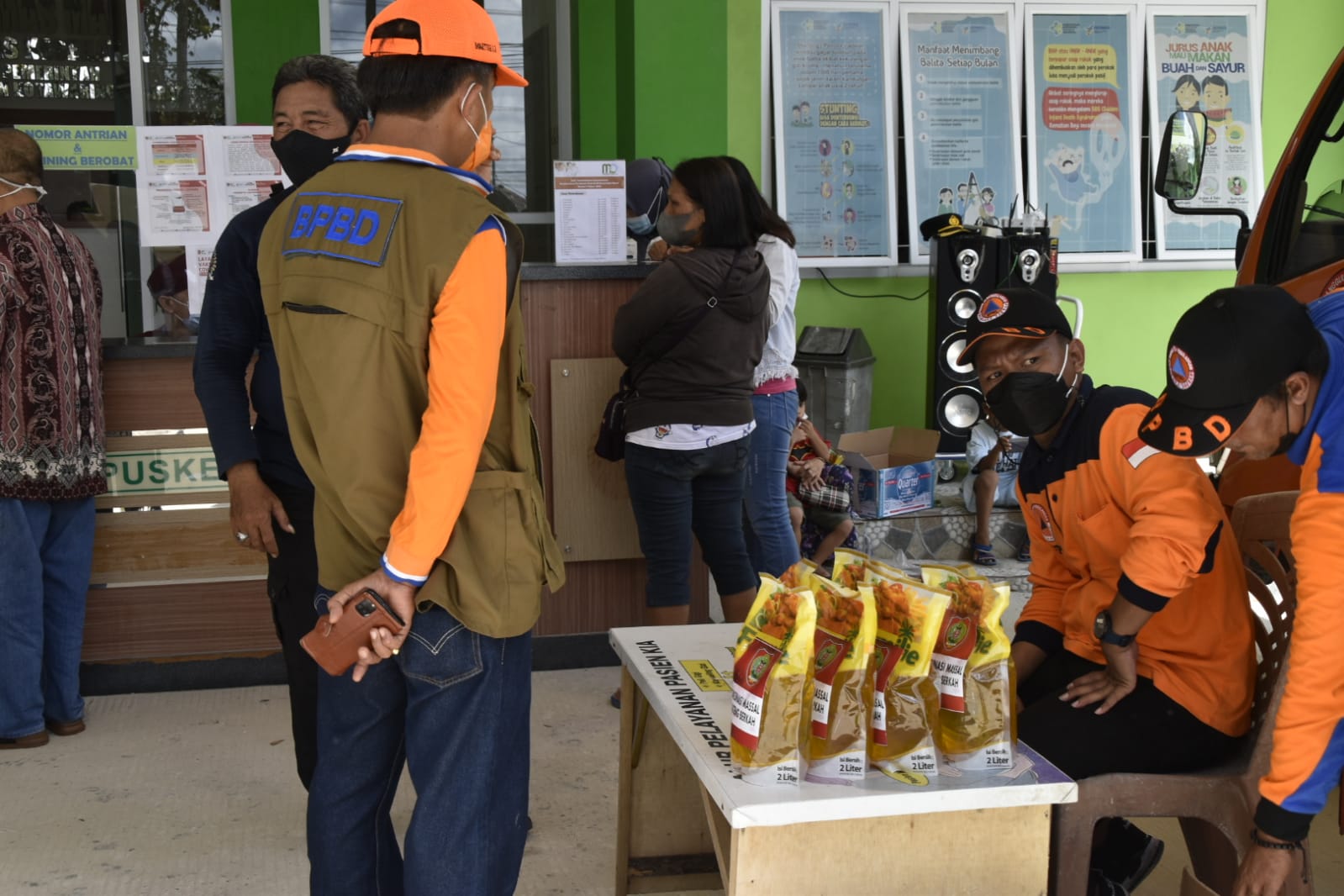 Masyarakat Antusias Ikuti Vaksinasi Covid-19 di Puskesmas Madurejo Pangkalan Bun