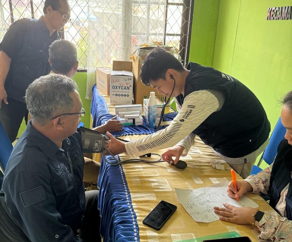 Tim RSJ Kalawa Atei Buka Posko Kesehatan di Kecamatan Basarang