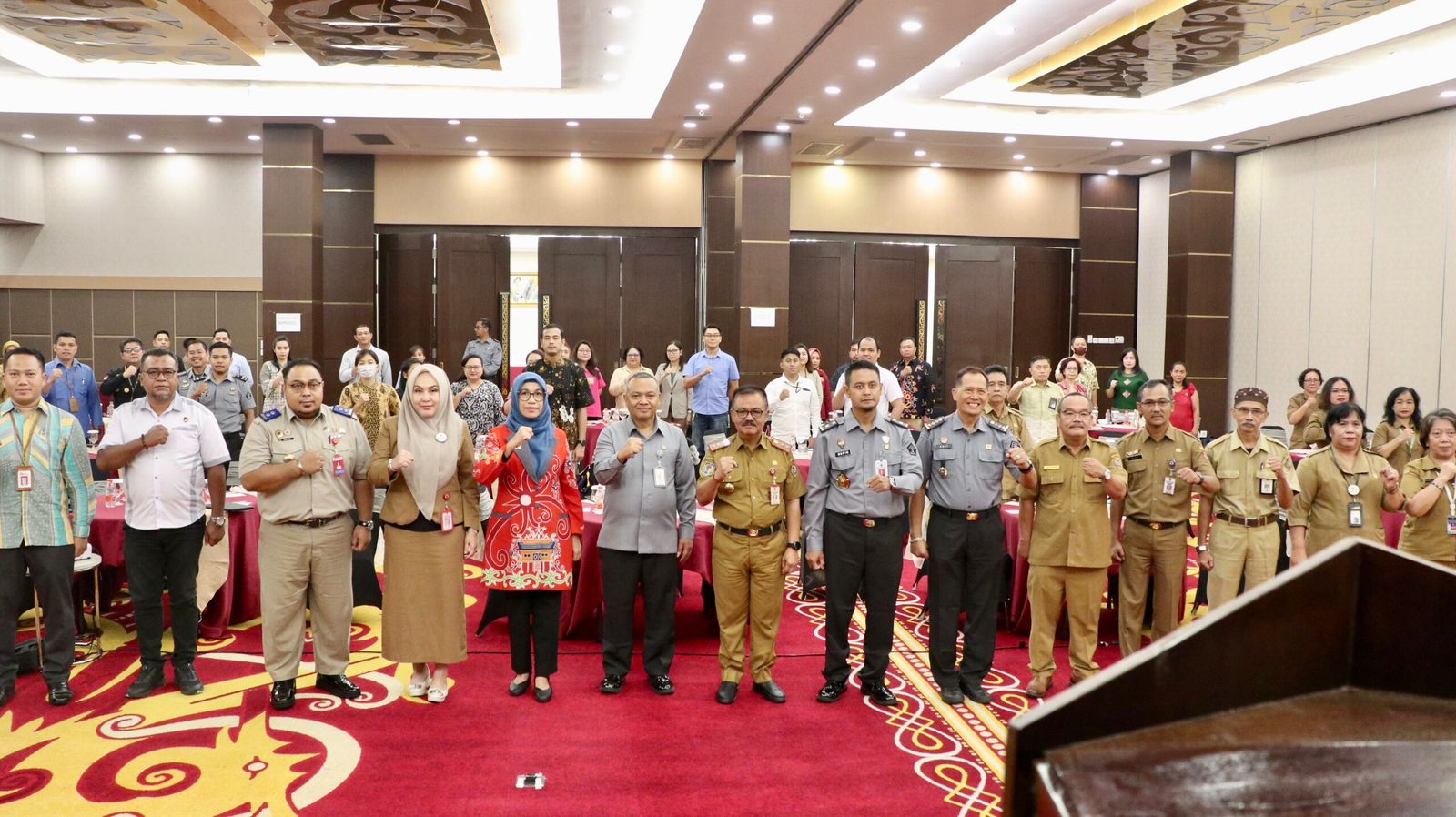 Plh. Pemkesra Herson B. Aden Harapkan Gugus Tugas Daerah Bisnis HAM Wilayah Kalteng Dapat Menjalin Kerjasama Baik dengan Pemerintah