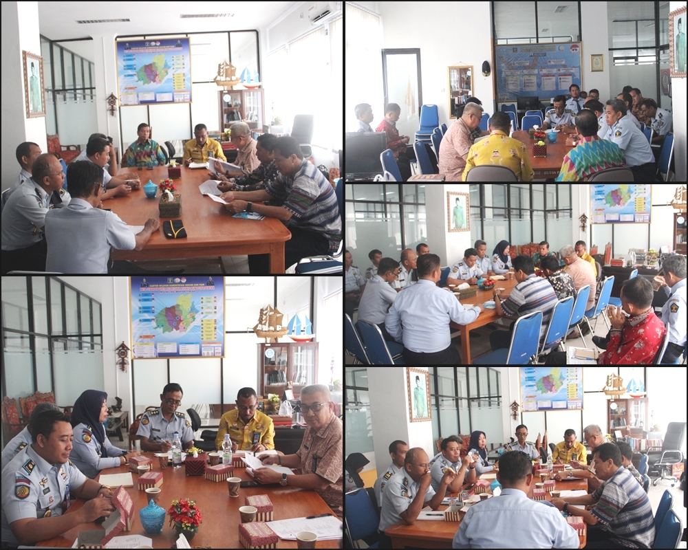 Bahas 3 Kegiatan, Kakanwil Pimpin Rapat Peringatan Hari Bhakti Pemasyarakatan Ke 54 Tahun 2018