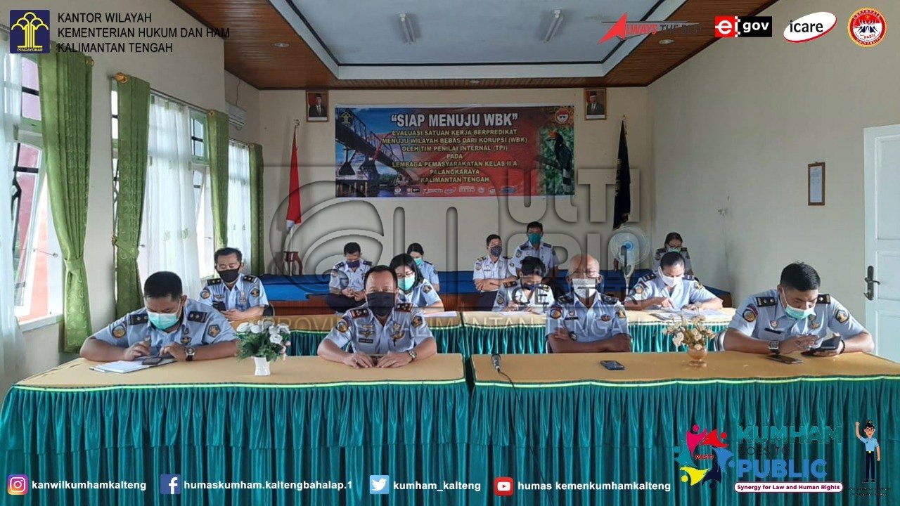 Lapas Palangka Raya Ikuti Kegiatan Penguatan Layanan Kesehatan via Teleconference	