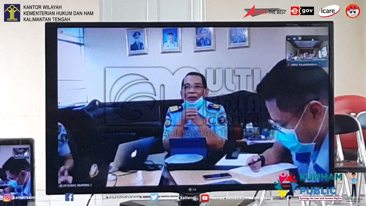 Lapas Palangka Raya Ikuti Kegiatan Penguatan Layanan Kesehatan via Teleconference	