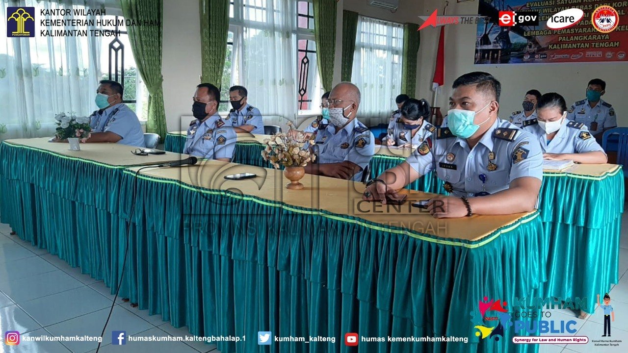 Lapas Palangka Raya Ikuti Kegiatan Penguatan Layanan Kesehatan via Teleconference	