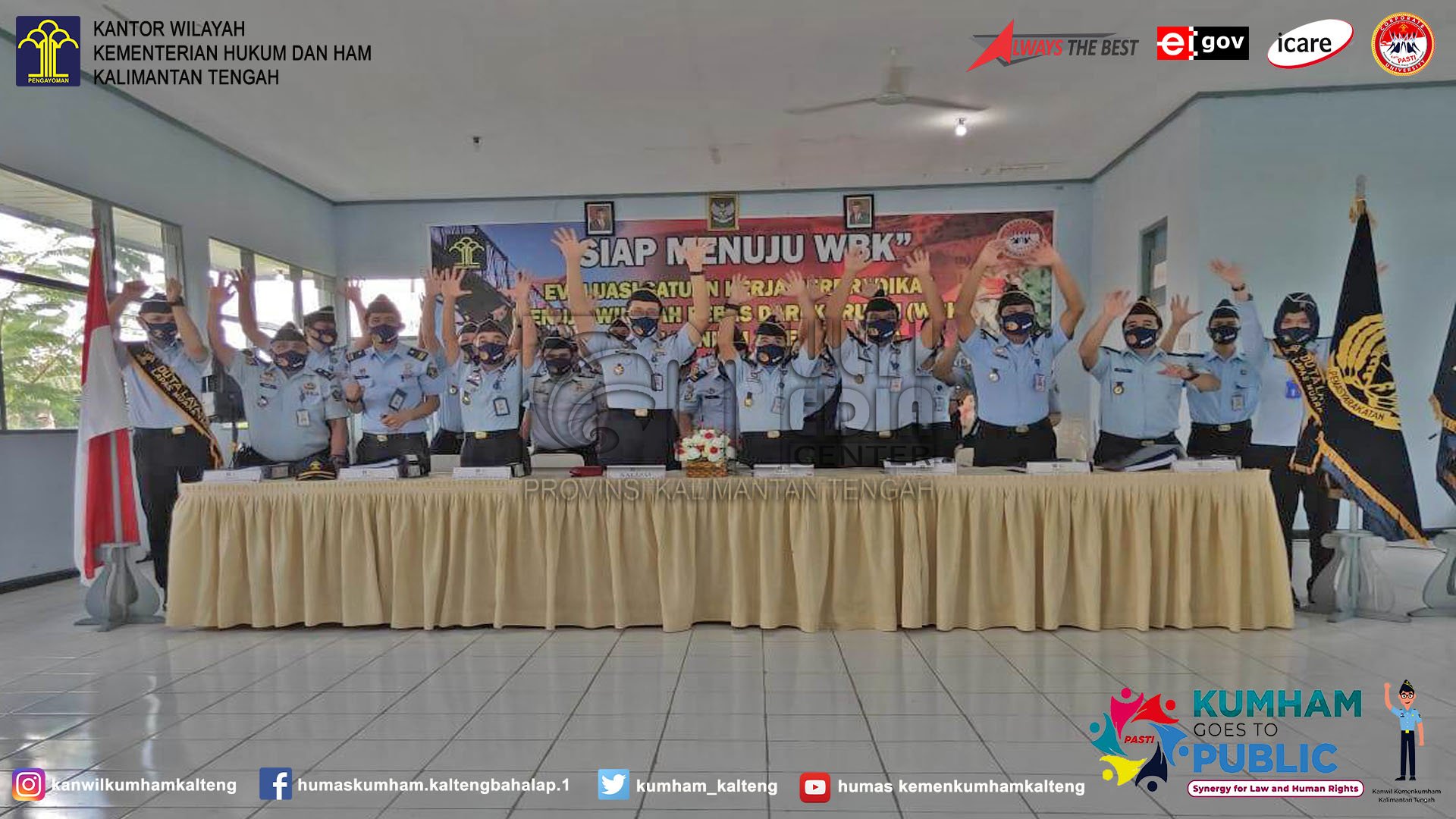 Lapas Kelas IIB Muara Teweh Jalani Penilaian ZI Menuju WBK/WBBM oleh TPI