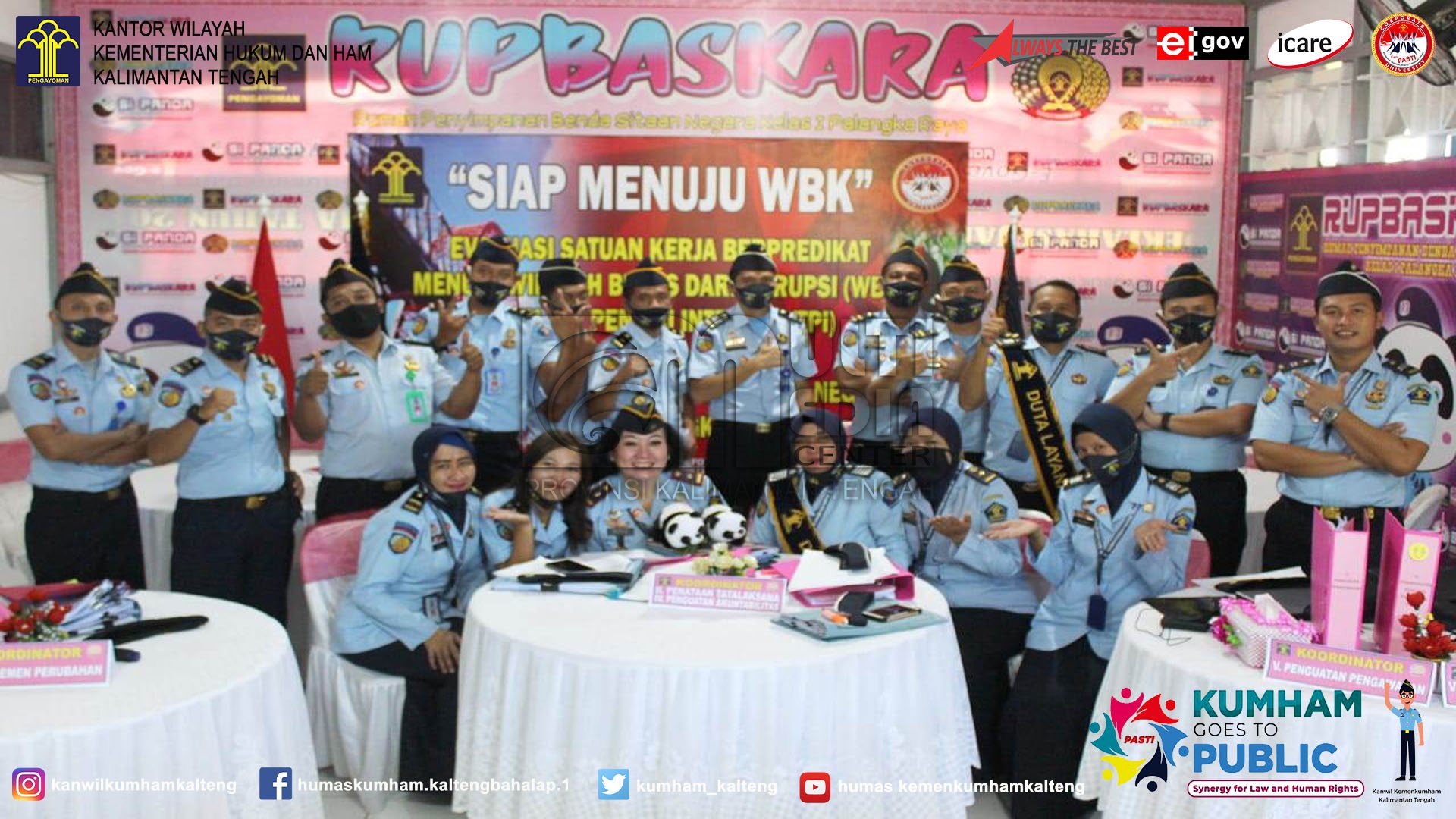 Rupbasan Palangka Raya Tampil Prima di Hadapan TPI Dengan Inovasi SI PANDA 