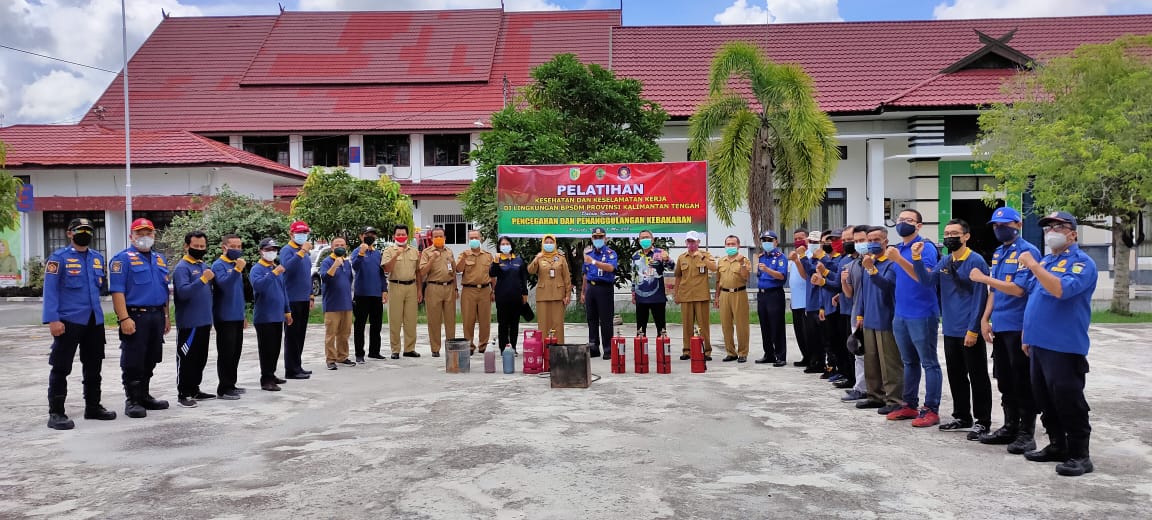 BPSDM Prov. Kalteng Gelar Pelatihan K3, Pencegahan dan Penanggulangan Kebakaran 