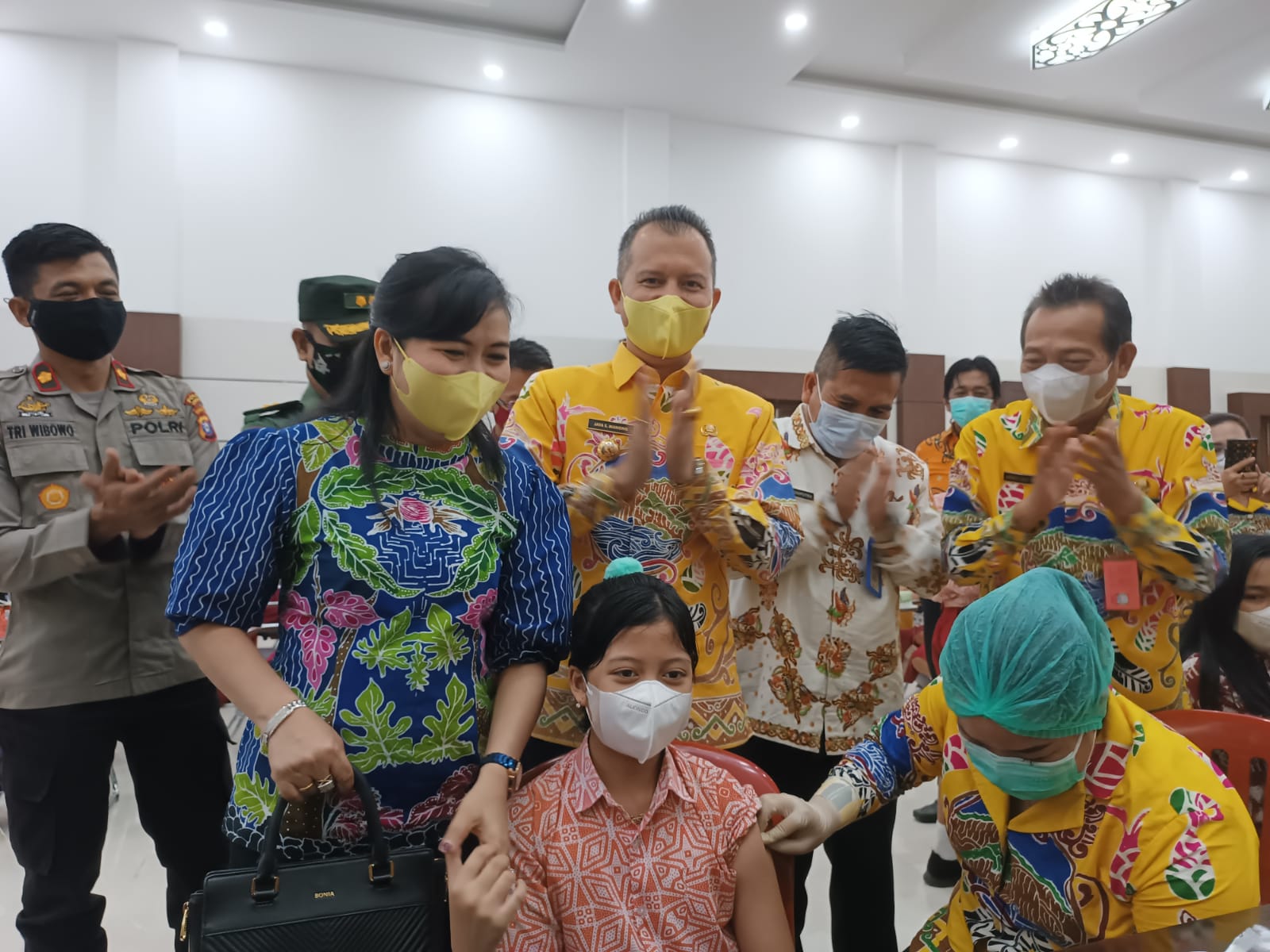 Cakupan Imunisasi Anak di Gumas Harus Dipertahankan