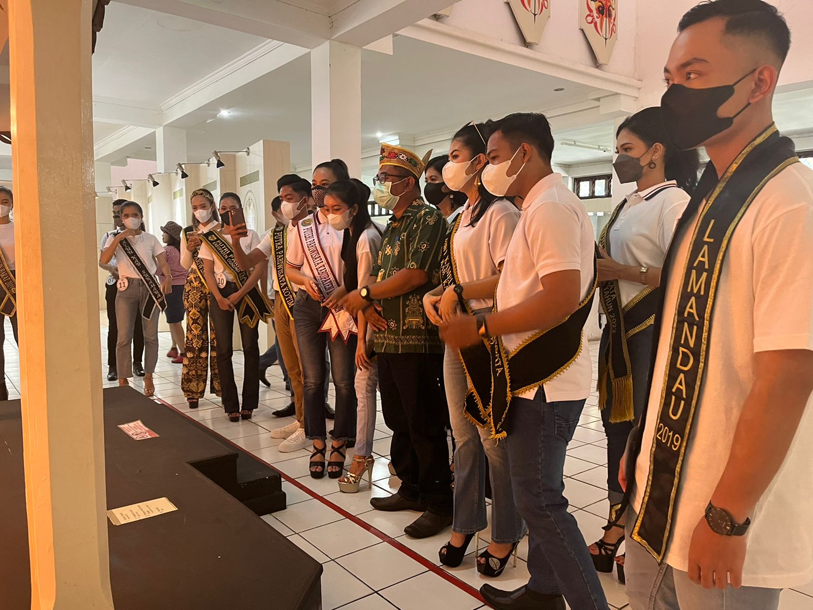 Para Finalis Jagau Bawi Nyai Pariwisata Kalteng Kunjungi Museum Balanga
