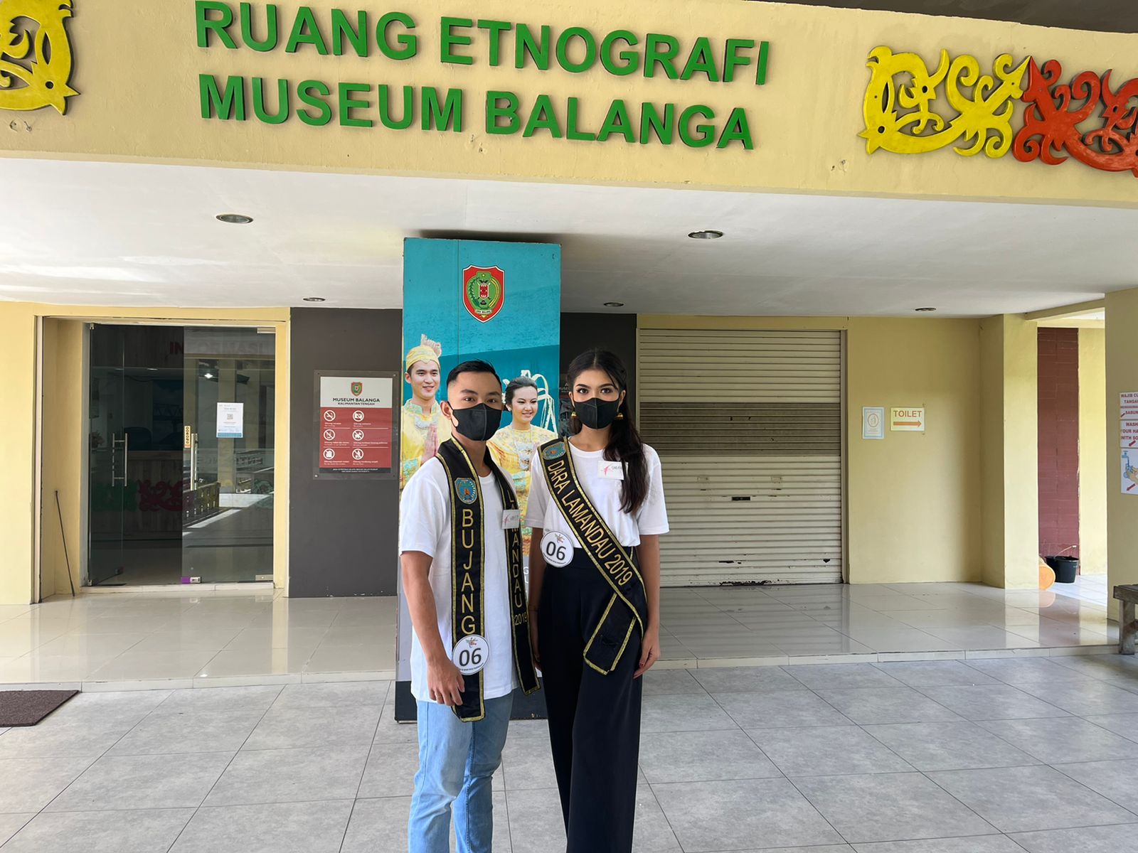 Para Finalis Jagau Bawi Nyai Pariwisata Kalteng Kunjungi Museum Balanga