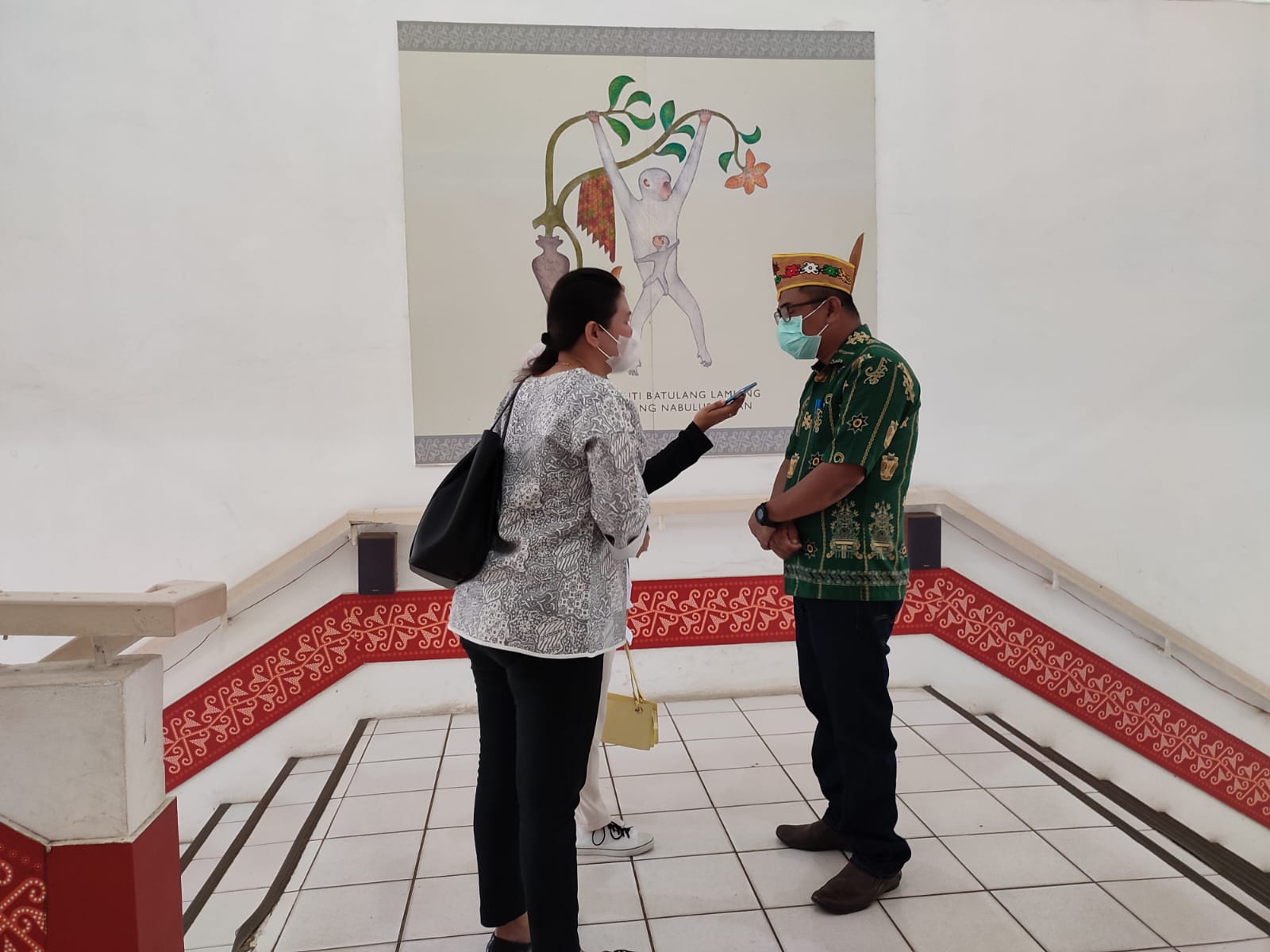 Para Finalis Jagau Bawi Nyai Pariwisata Kalteng Kunjungi Museum Balanga