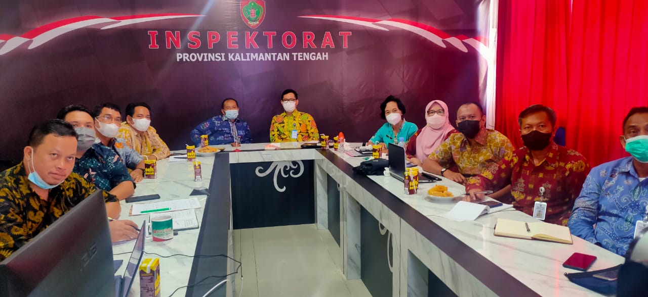 Inspektur Prov. Kalteng Ikuti Forum Diskusi Pengawasan Kolaboratif Terhadap Pengelolaan Keuangan, Pembangunan, dan Aset Desa