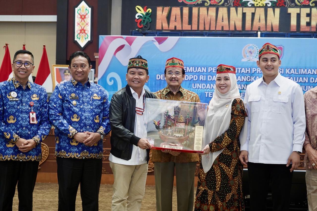 Hadiri Pertemuan Dengan DPD RI, Gubernur Kalteng Bahas Implementasi UU Pemerintahan Daerah di Tingkat Provinsi