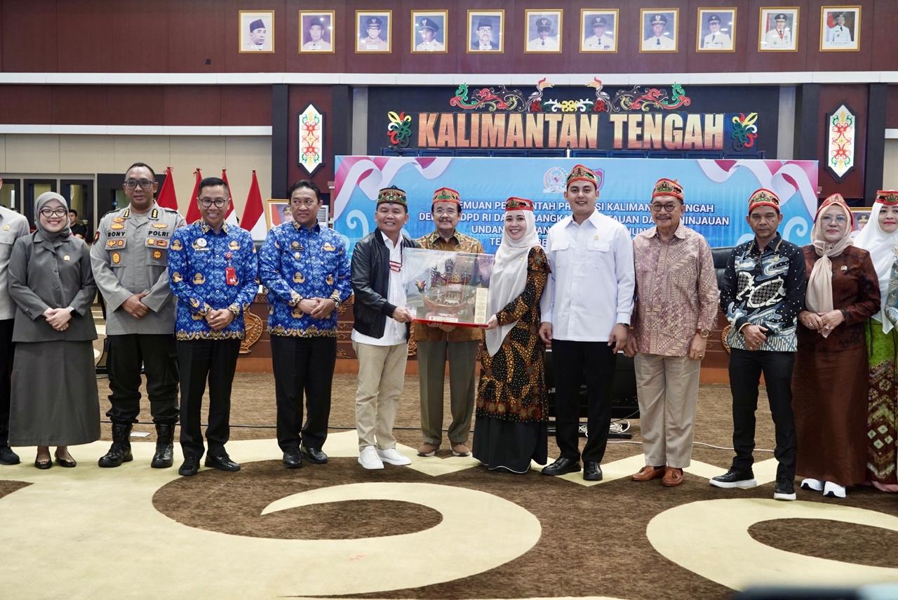 Hadiri Pertemuan Dengan DPD RI, Gubernur Kalteng Bahas Implementasi UU Pemerintahan Daerah di Tingkat Provinsi