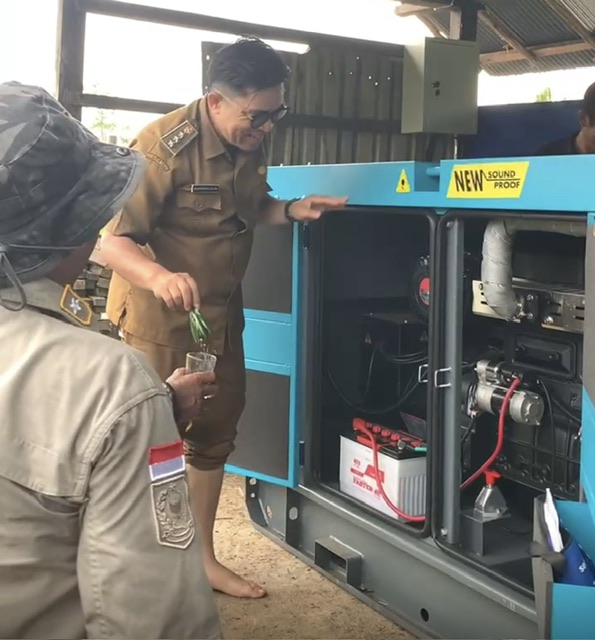 Gubernur Kalteng Tepati Janji Berikan Akses Listrik kepada Desa Lupak Dalam, Kabupaten Kapuas