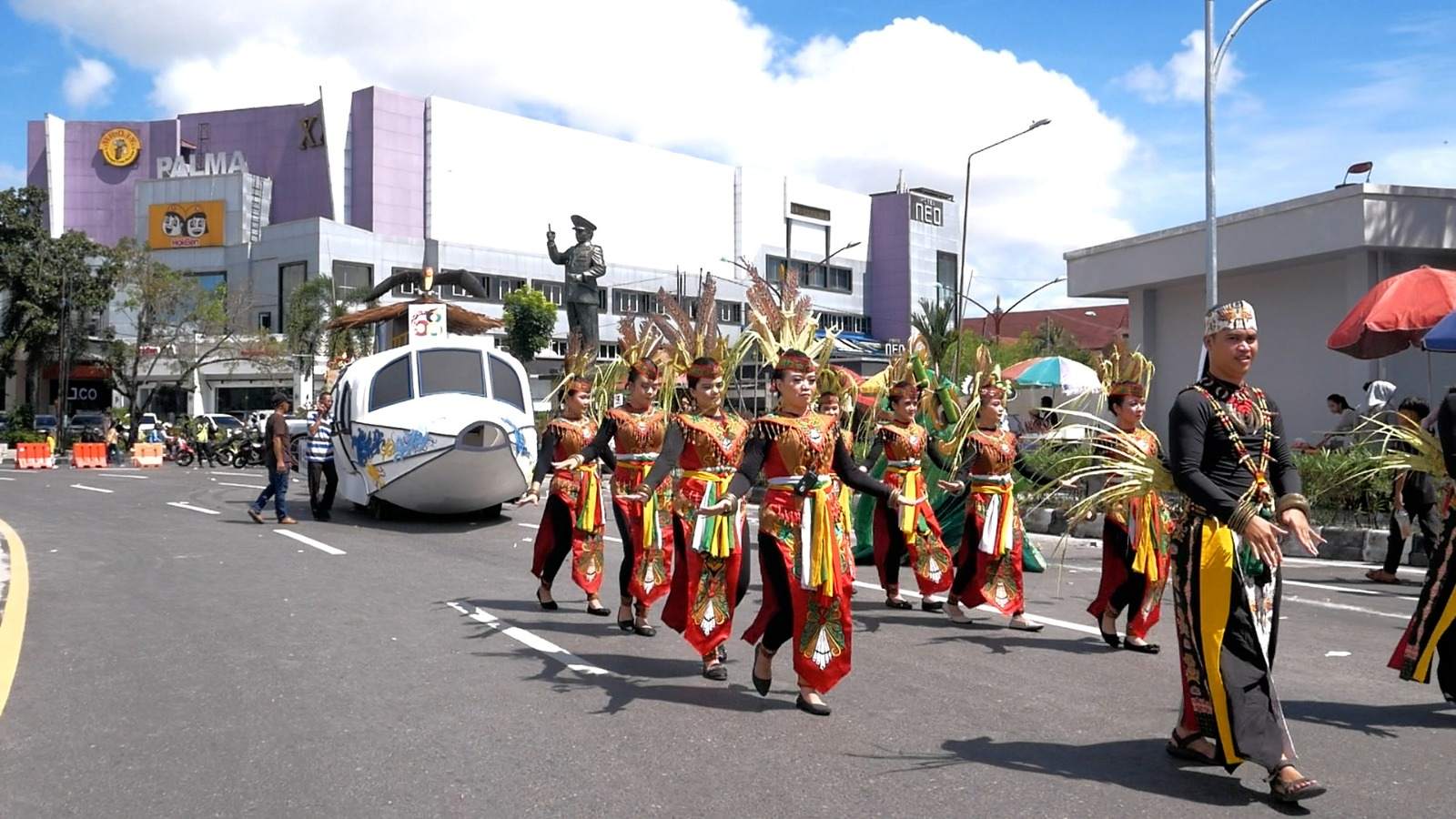 Dinas Perhubungan Turut Meriahkan Karnaval Budaya FBIM 2025