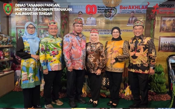 Dinas TPHP Provinsi Kalteng Promosikan Produk Pangan Bermutu dan Layanan Klinik Tani pada Kalteng Expo 2026