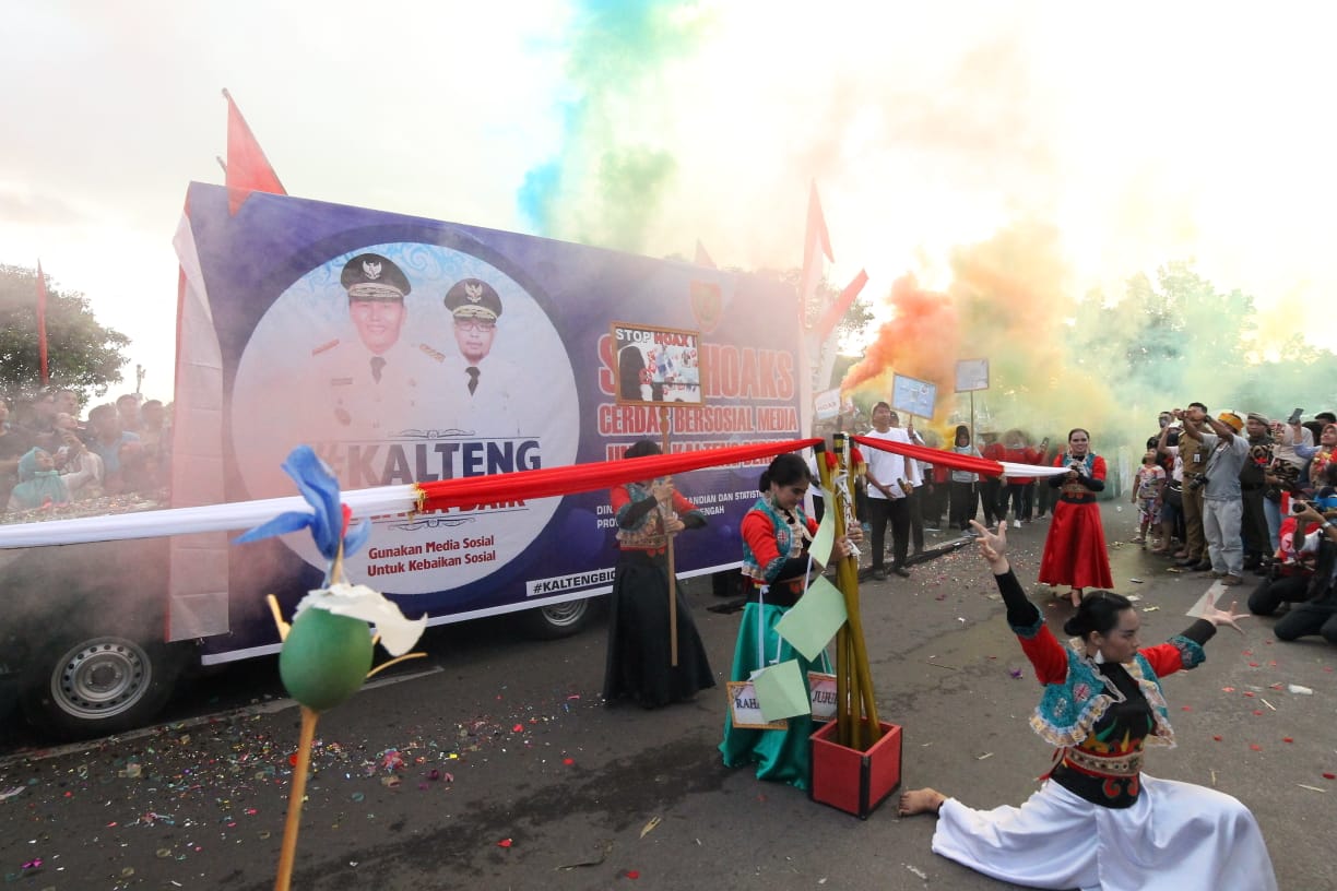 Diskominfo Tampilkan Pertunjukan Teatrikal Dalam Karnaval Budaya