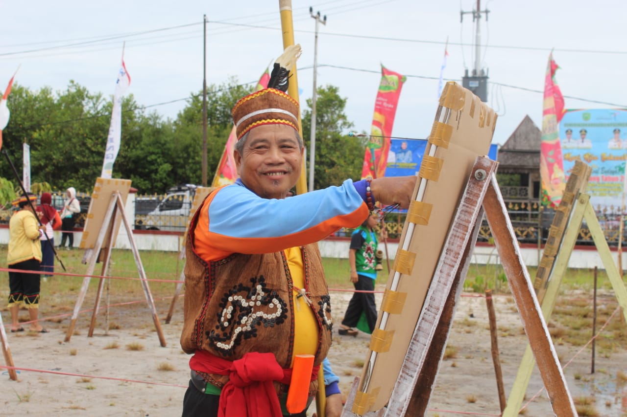 Digunakan Untuk Berburu Pada Zaman Dahulu, Manyimpet Kini Jadi Olahraga Tradisional 