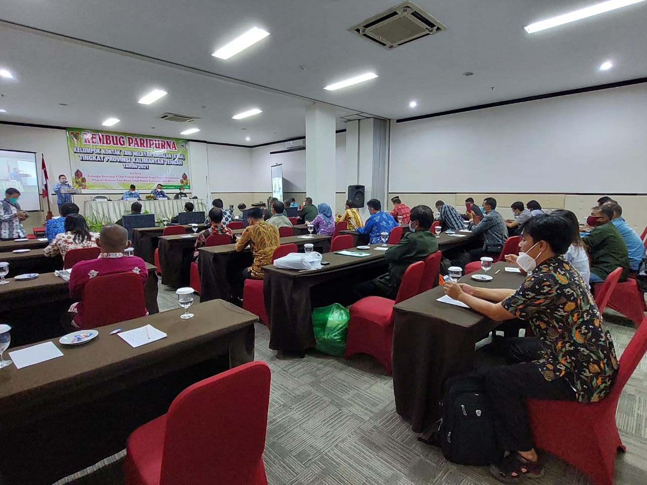 Kegiatan Temu Teknis Penyuluh Pertanian dan Rembug Paripurna KTNA Provinsi Kalimantan Tengah Tahun 2021
