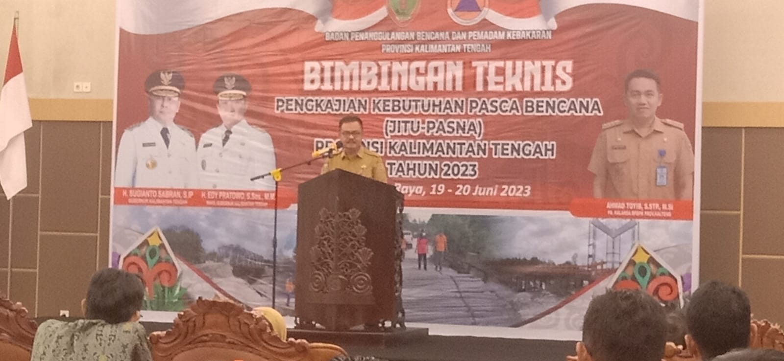 BPBPK Prov. Kalteng Gelar Bimtek Pengkajian Kebutuhan Pasca Bencana 