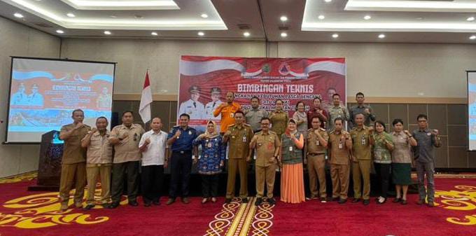 BPBPK Prov. Kalteng Gelar Bimtek Pengkajian Kebutuhan Pasca Bencana 
