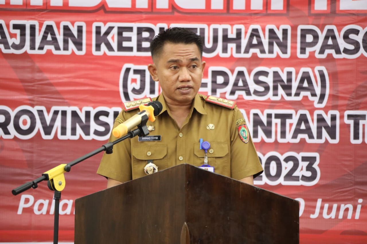 Sahli Gubernur Herson B. Aden Buka Bimtek Pengkajian Kebutuhan Pasca Bencana