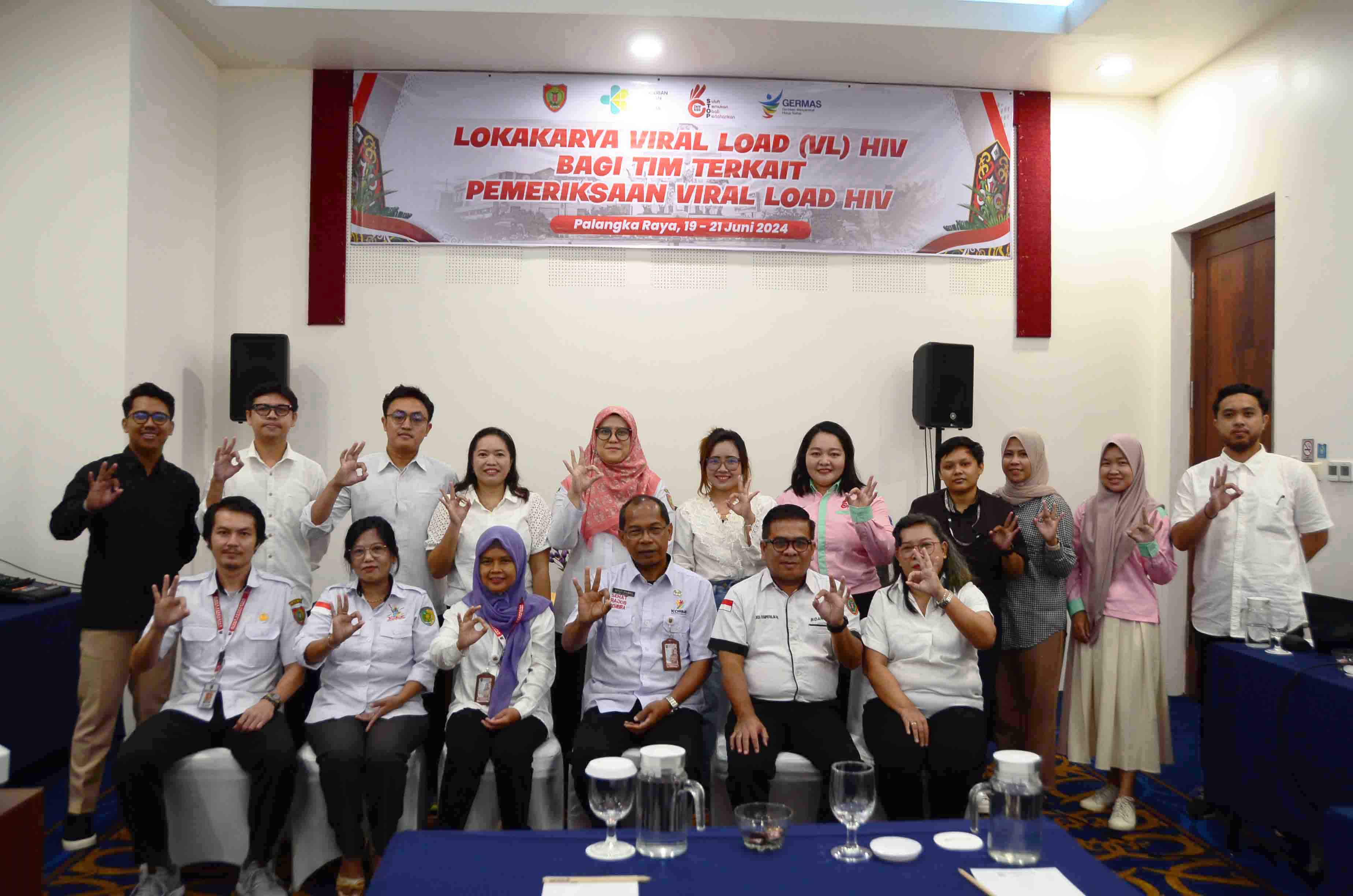 Dinkes Prov. Kalteng Gelar Lokakarya Viral Load bagi Tim Terkait Pemeriksaan HIV