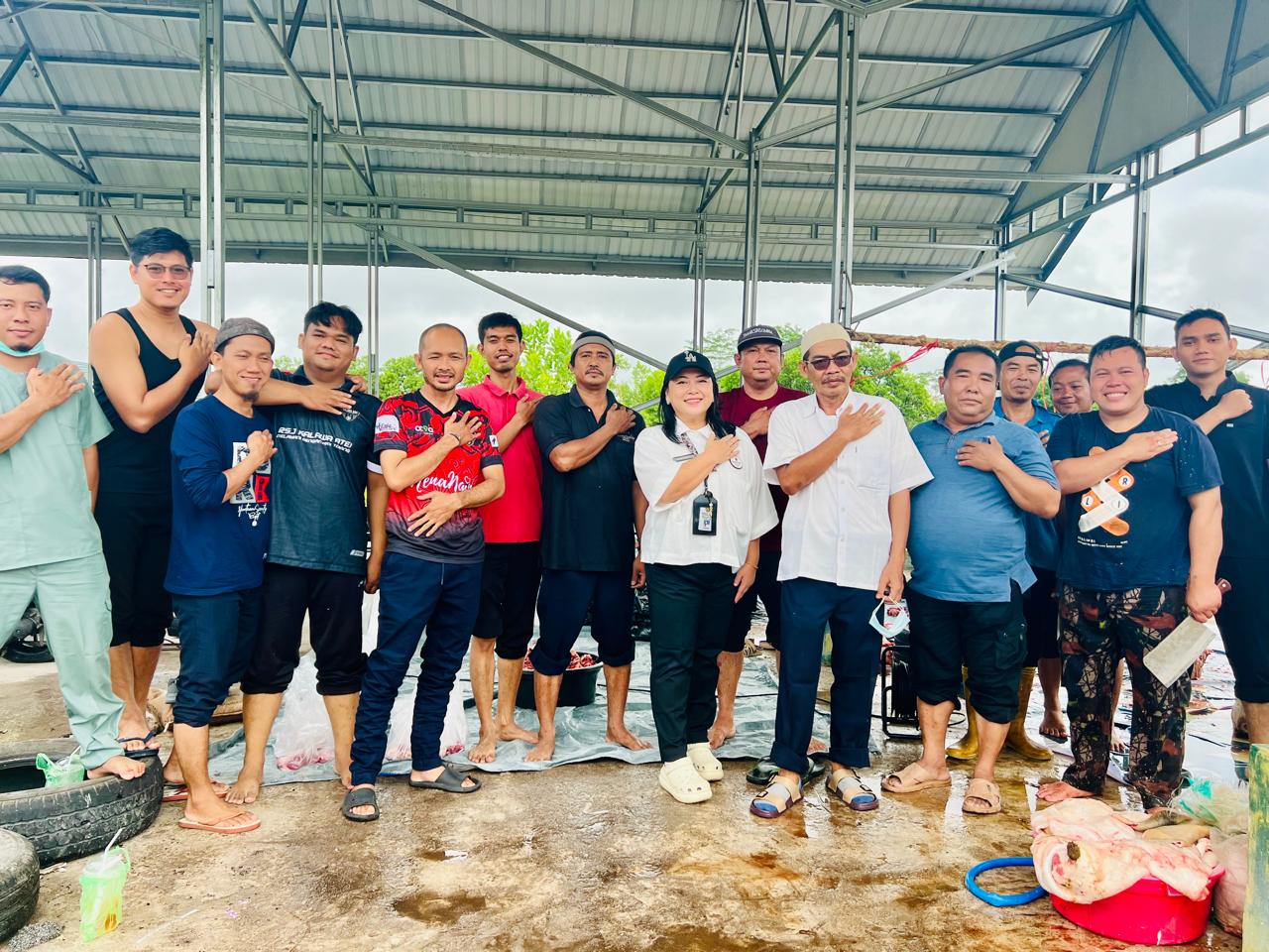 Peringati Iduladha 1445 H, RSJ Kalawa Atei Sembelih 1 Ekor Sapi