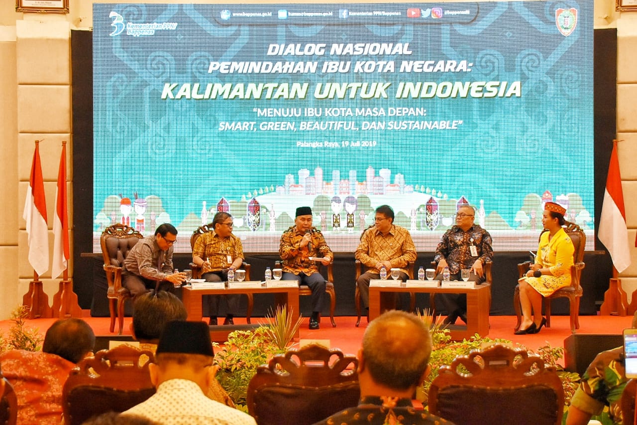 Gubernur Jadi Narasumber Utama Dialog Nasional Pemindahan Ibu Kota Negara : Kalimantan Untuk Indonesia